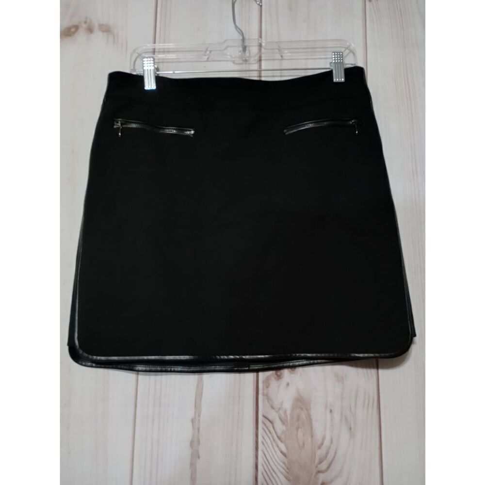 White House Black Market Skirt Ladies 8 Short Zipper Pocket‎